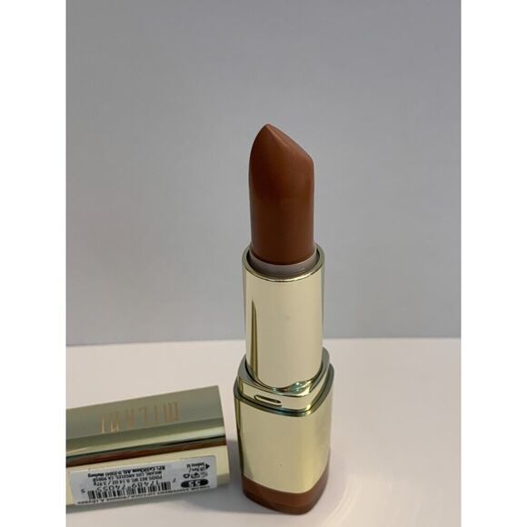 MILANI Color Statement Lipstick 55 BAHAMA BEIGE unsealed NWOB Rare Nude Tan HTF - Picture 4 of 11